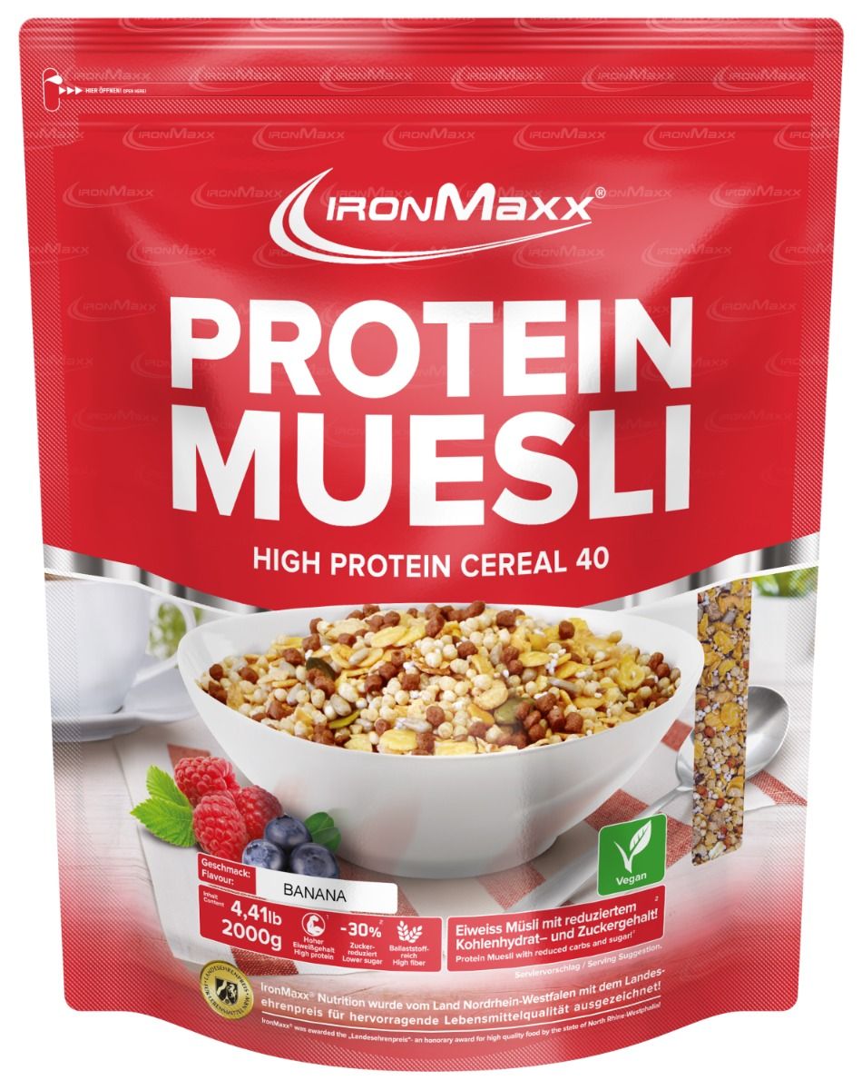 IronMaxx Protein Muesli (550g/2000g)