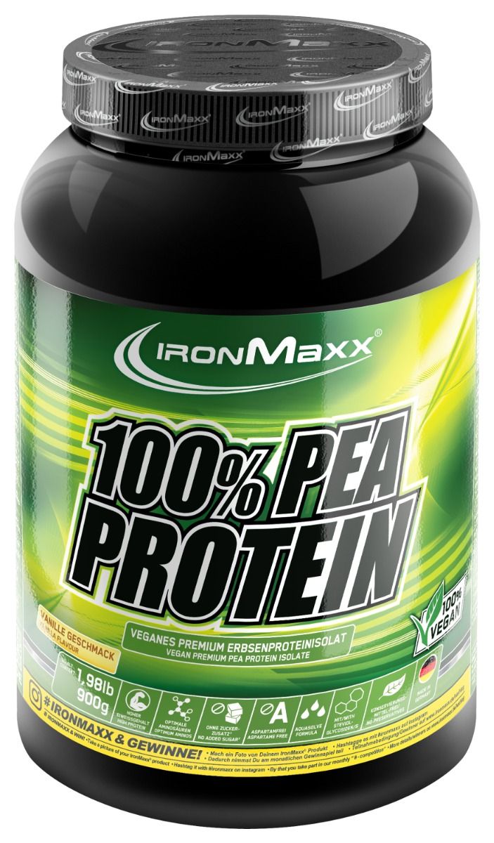 100% Pea Protein - 900g Dose - Vanille