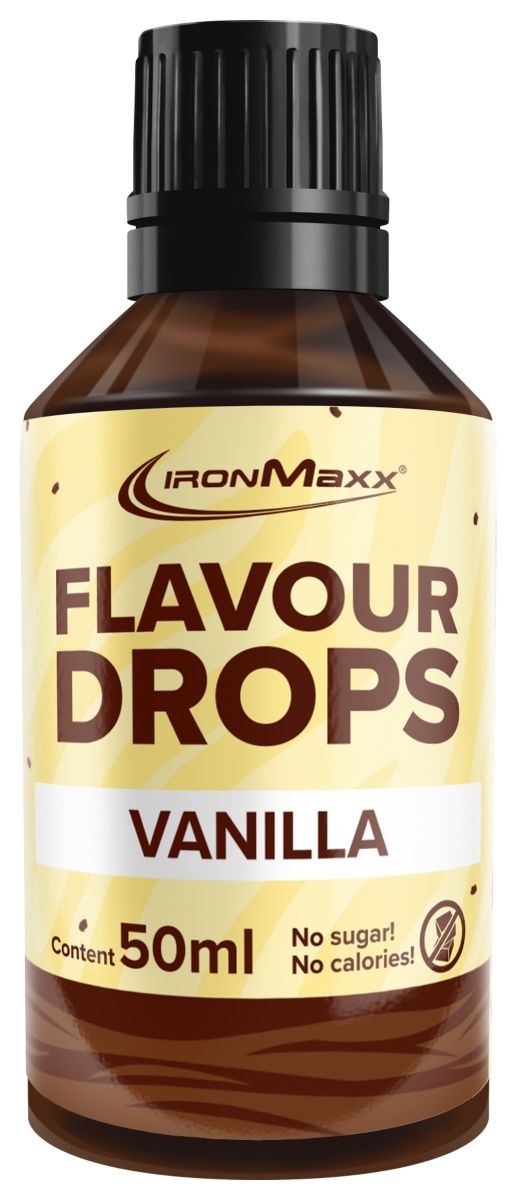 Flavour Drops - 50ml Flasche - Vanille