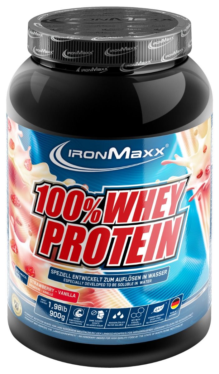 Whey Protein Dose (900g)-Strawberry Vanilla