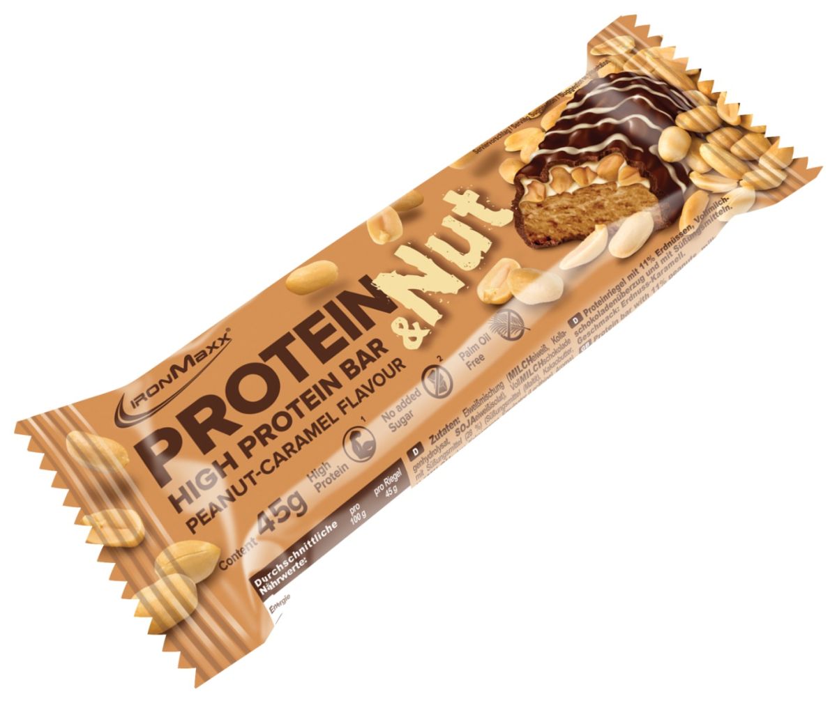 IronMaxx Protein & Nut - Peanut Caramel 45g