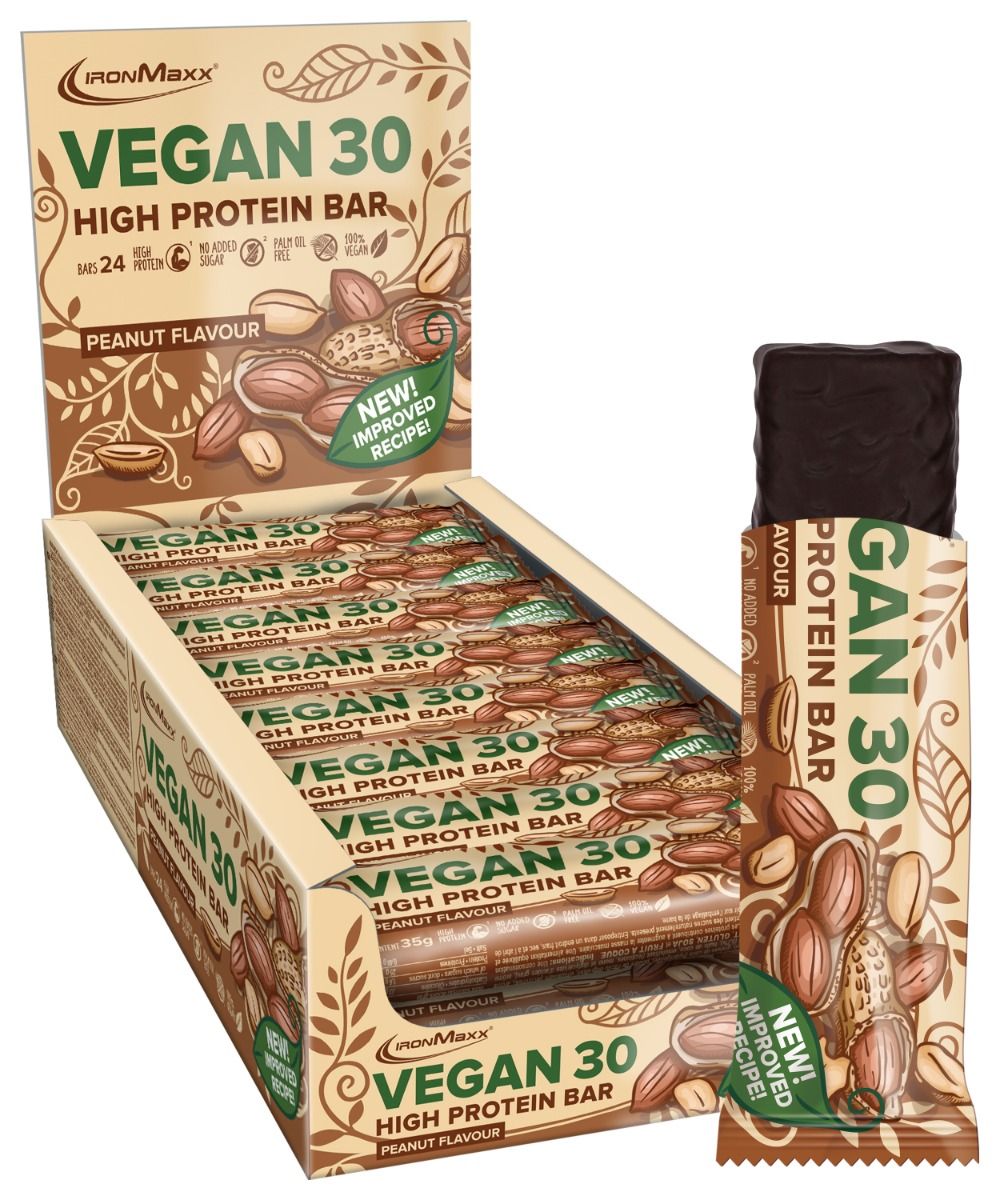 Vegan 30 (24x35g) - Peanut Flavour