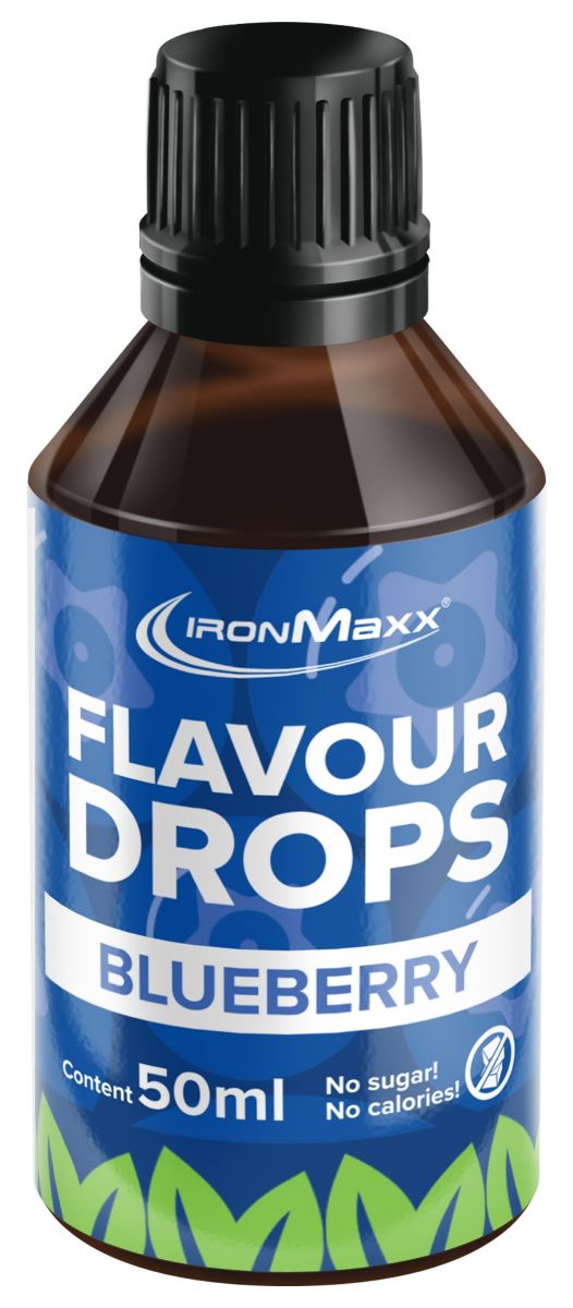 Flavour Drops - 50ml Flasche - Blueberry