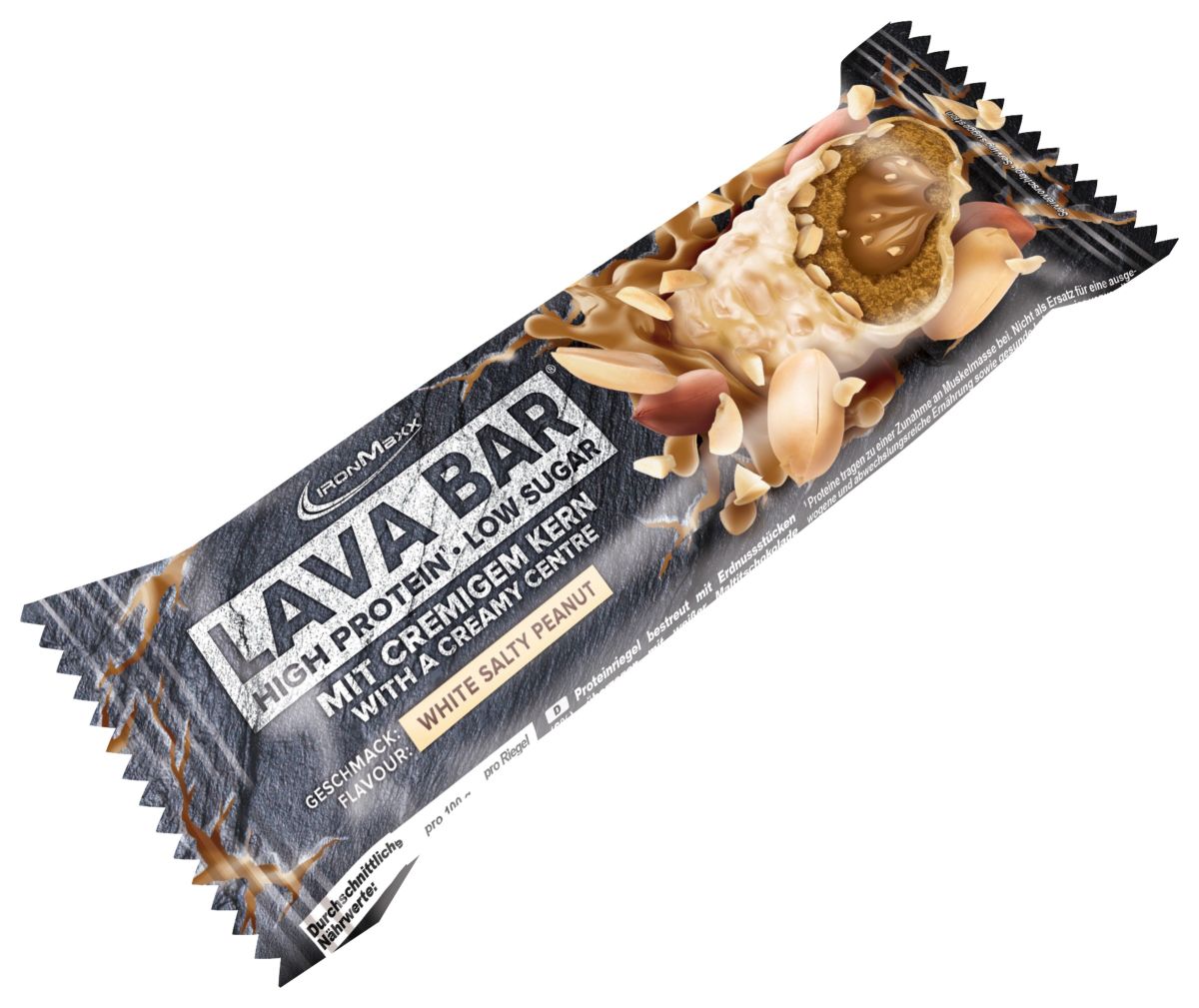 Lava Bar – White Salty Peanut 40g