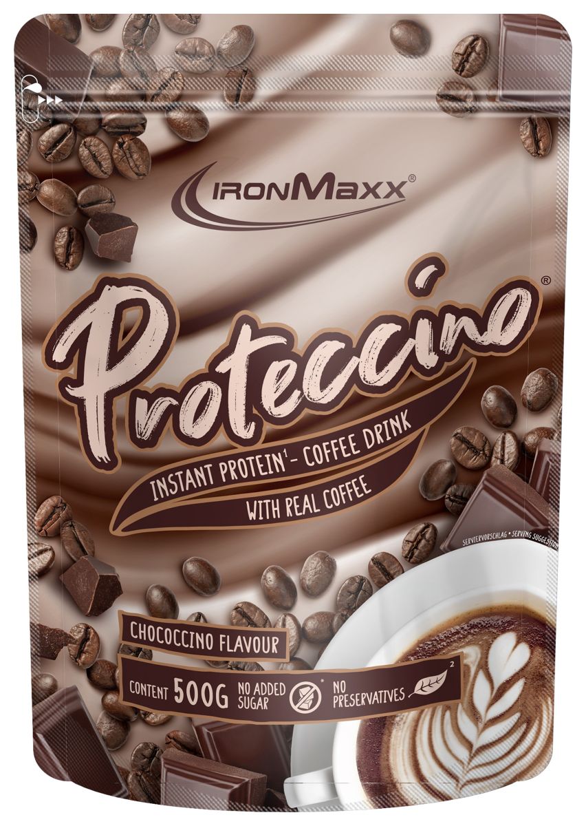 IronMaxx Proteccino - Chocolate 500g Tub