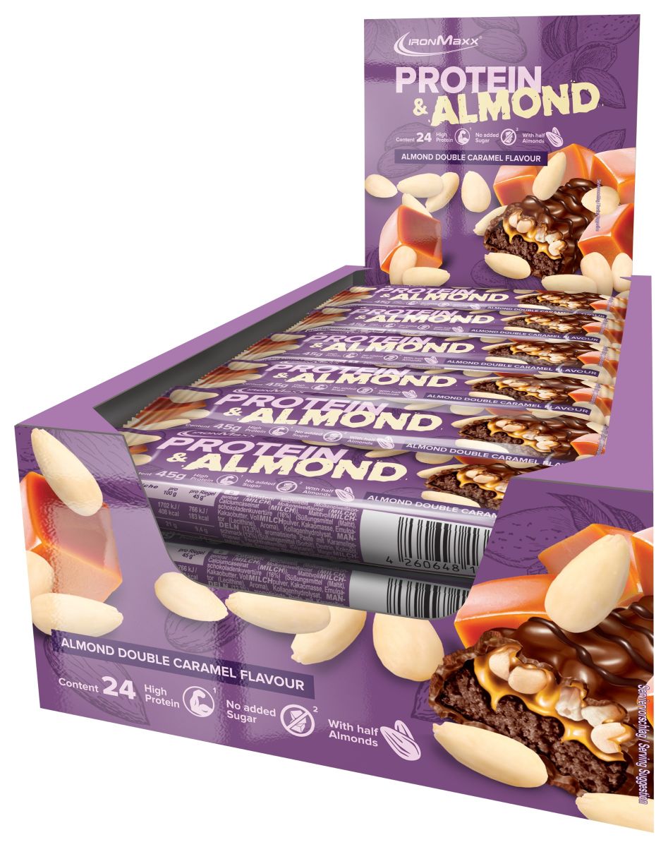 Protein & Almond - Almond Double Caramel (24x45g)