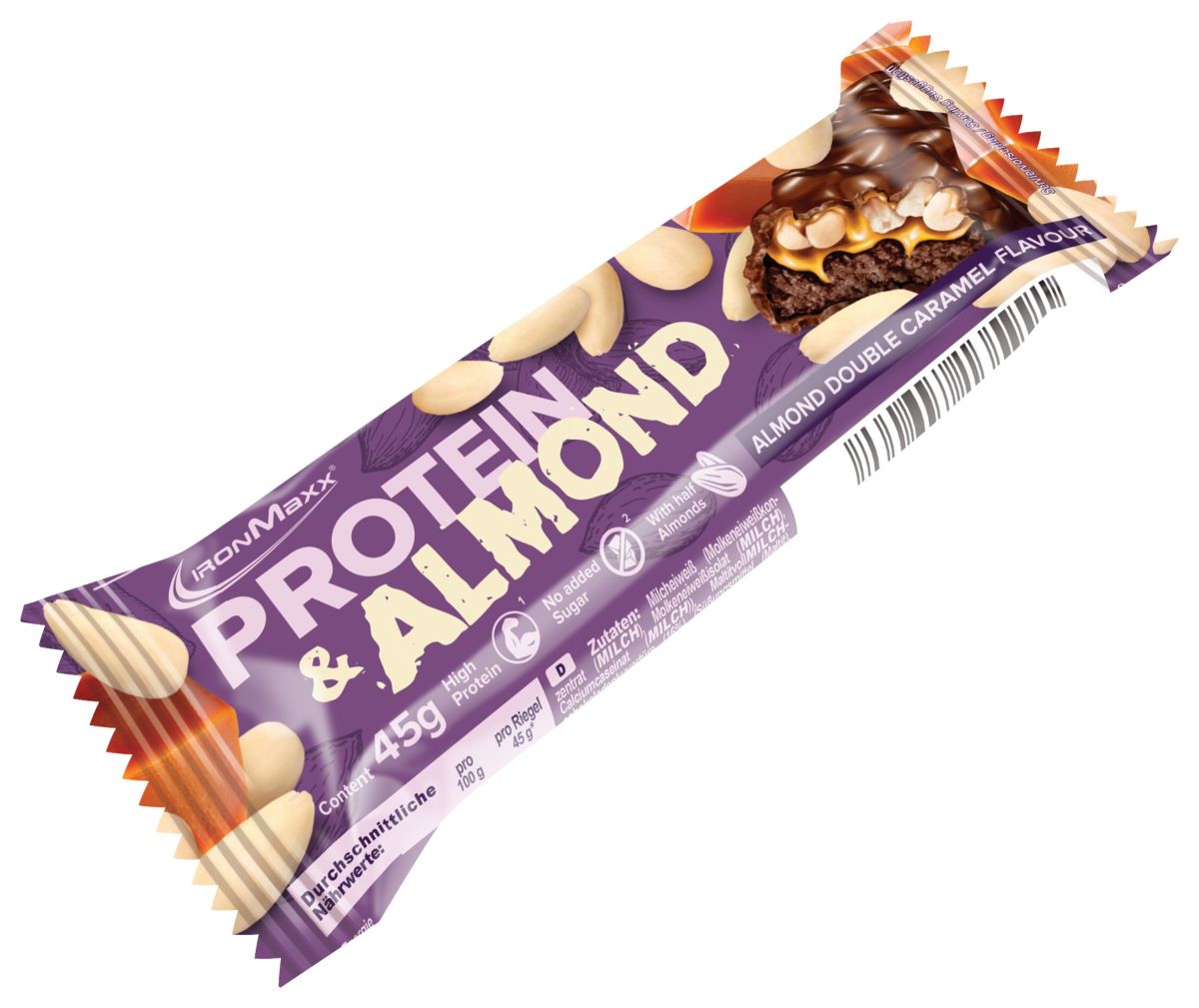 Protein & Almond - Almond Double Caramel (45g) & (24x45g)