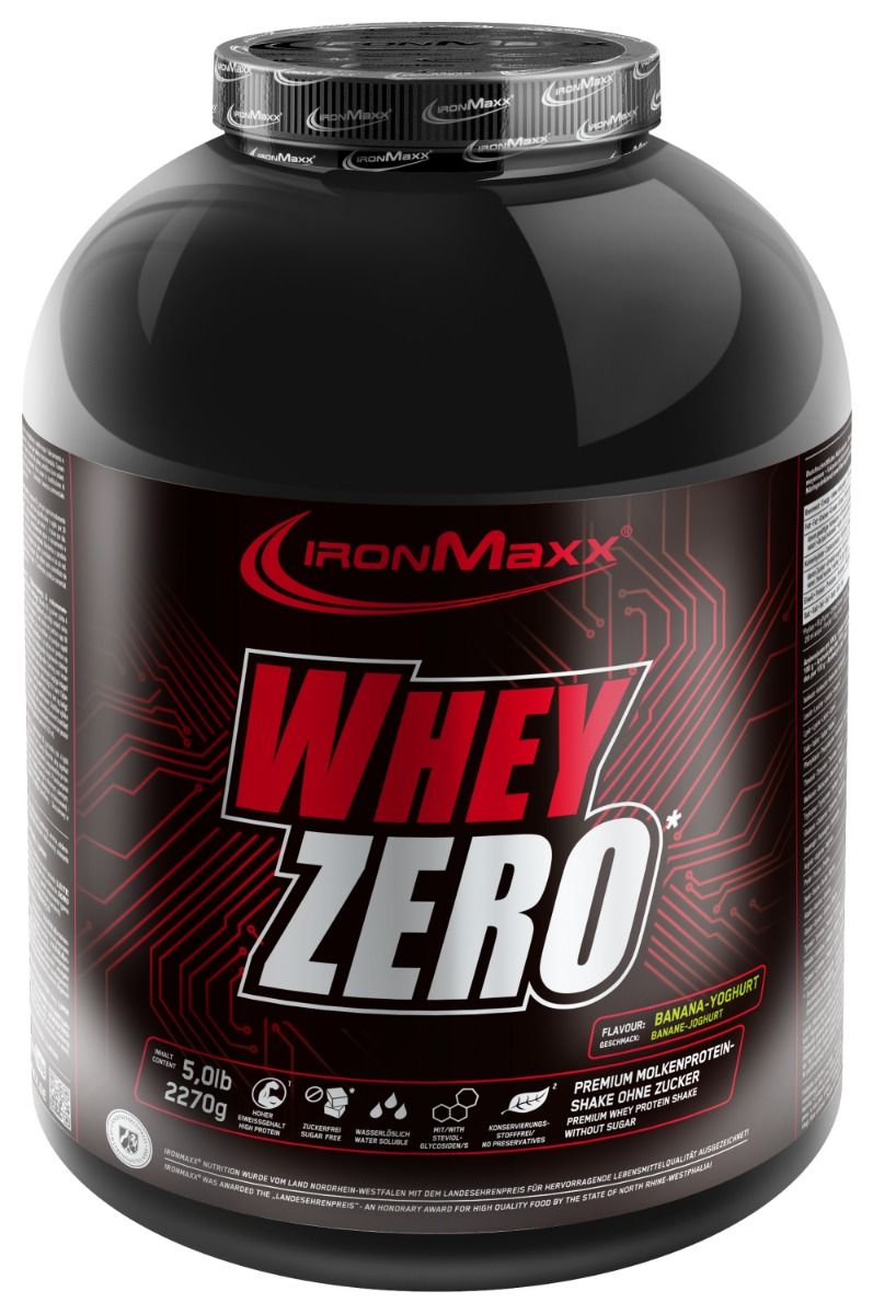 Whey ZERO (2270 g Dose)-Banane-Yoghurt (MHD: 30.10.24)