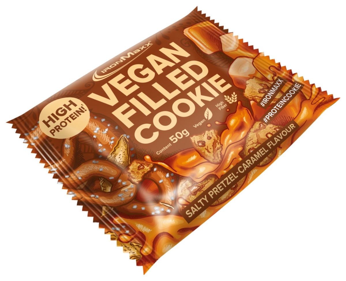 Vegan Filled Cookie - Salty Pretzel Caramel (50g)