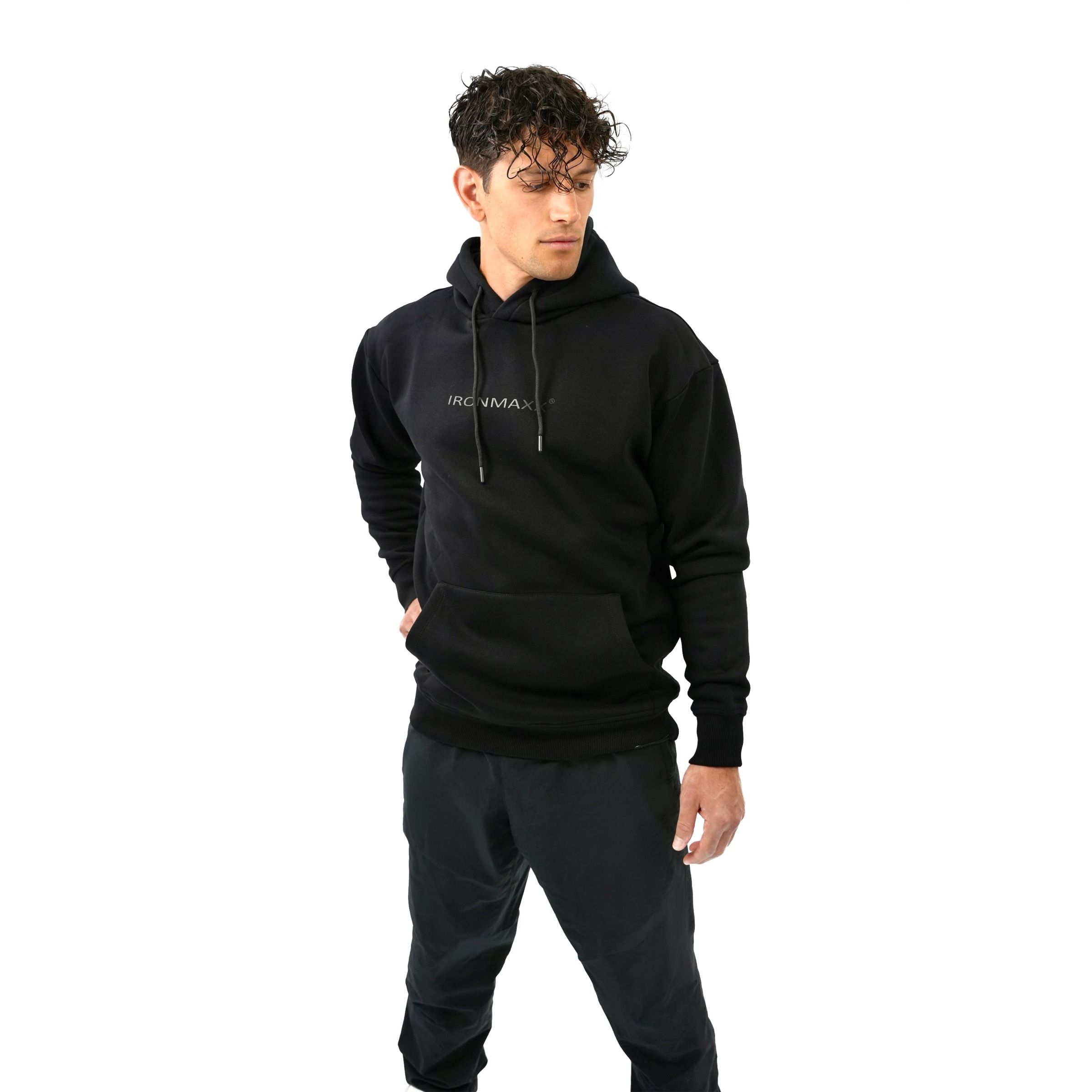 IronMaxx Urban Line Hoodie Black Unisex