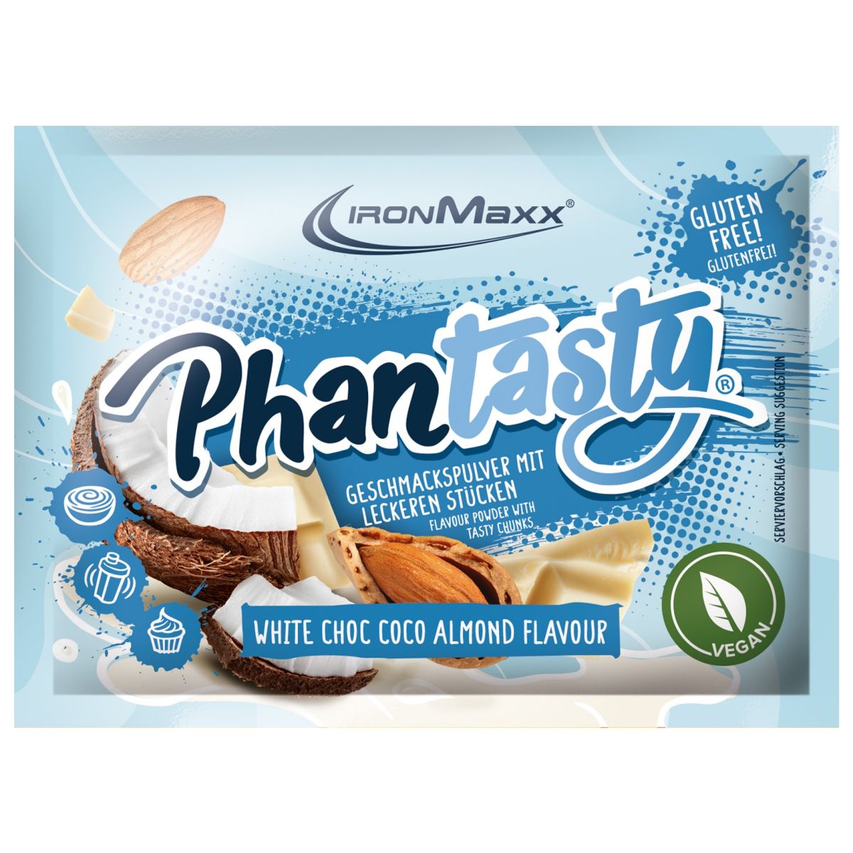 Ironmaxx Phantasty - 15g Probe - White Choc – Coco Almond