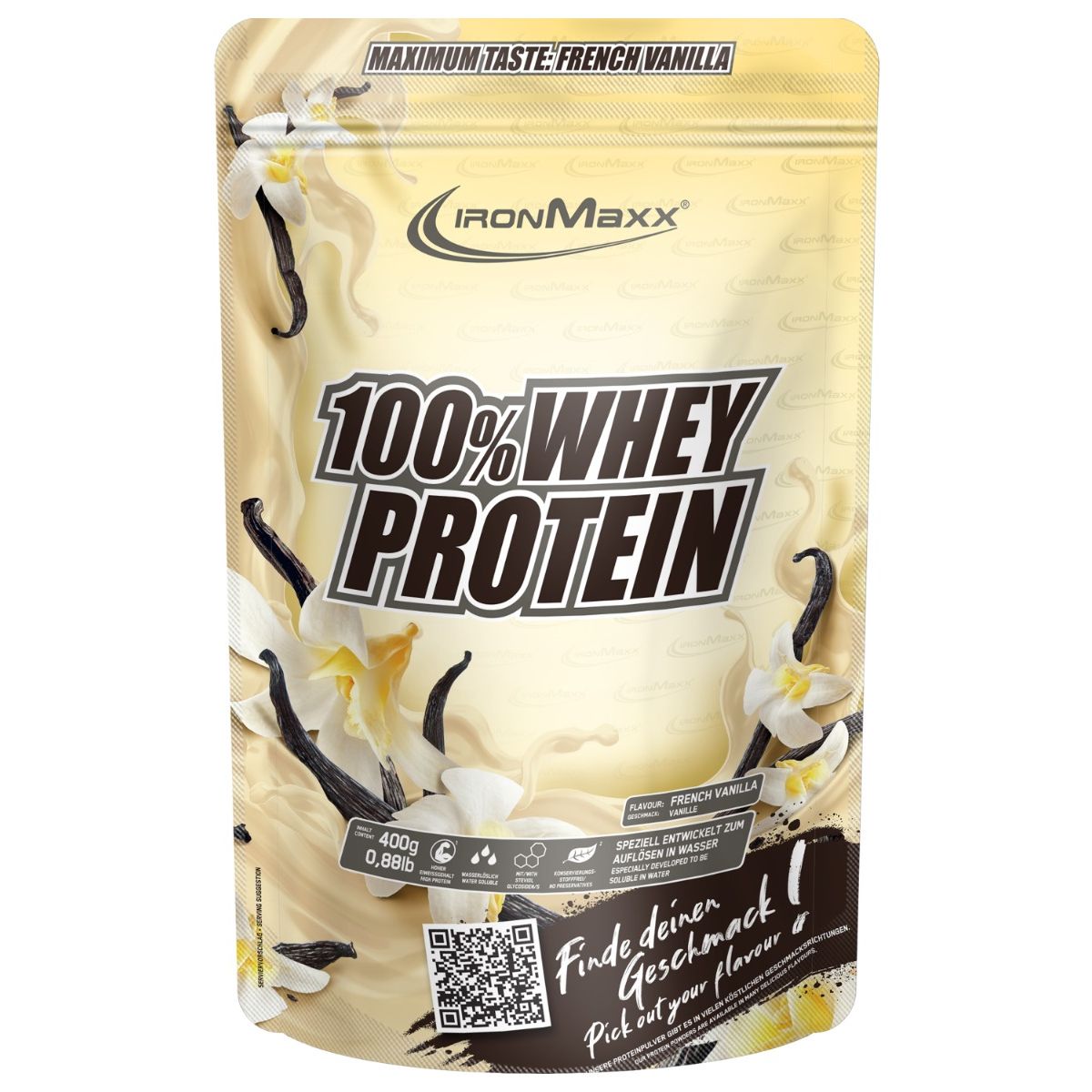 100% Whey Protein - French Vanilla (400g)